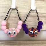 ウィズワン モンスター ボンボンチョーカー モンスター ポンポン おばけ ハロウィン ハンドメイドイベント 男の子 女の子 おしゃれ with WaN