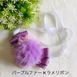 ウィズワン フェイクファーチョーカー ウェディング 首飾り 撮影小物 ハンドメイドイベント 男の子 女の子 おしゃれ with WaN