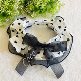 ウィズワン お名前入り うちの子スタイ つけ襟 ビブ アクセサリー 愛犬のお名前入り ハンドメイド 手作り 犬 猫 男の子 女の子 おしゃれ with WaN