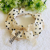 ウィズワン お名前入り うちの子スタイ つけ襟 ビブ アクセサリー 愛犬のお名前入り ハンドメイド 手作り 犬 猫 男の子 女の子 おしゃれ with WaN