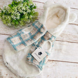 ウィズワン くま耳フードツイードベスト ドッグウェア 犬服 男の子 女の子 おしゃれ with WaN