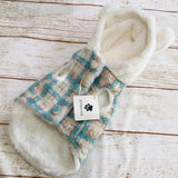 ウィズワン くま耳フードツイードベスト ドッグウェア 犬服 男の子 女の子 おしゃれ with WaN