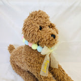 ウィズワン お名前入り うちの子 ボンボンチョーカー ぽんぽん アクセサリー 愛犬のお名前入り ハンドメイド 手作り 犬 猫 男の子 女の子 おしゃれ with WaN