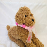 ウィズワン お名前入り うちの子 ボンボンチョーカー ぽんぽん アクセサリー 愛犬のお名前入り ハンドメイド 手作り 犬 猫 男の子 女の子 おしゃれ with WaN