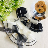 ウィズワン お名前入り うちの子スタイ つけ襟 ビブ アクセサリー 愛犬のお名前入り ハンドメイド 手作り 犬 猫 男の子 女の子 おしゃれ with WaN