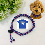 ウィズワン 日本代表 応援グッズ サムライブルー チョーカー イベント ハンドメイド アクセサリー 手作り 男の子 女の子 おしゃれ with WaN