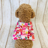 ウィズワン 保冷剤を入れるポケット付き ひんやり浴衣 祭 花火 犬の服 クール 介護 ハンドメイド 犬服 男の子 女の子 おしゃれ with WaN