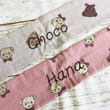 ウィズワン 愛犬のお名前入り ネッククーラー バンダナ うちの子 ハンドメイド 犬 猫 クール 熱中症対策 男の子 女の子 おしゃれ with WaN