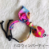 ウィズワン ハロウィン カチューシャ チョーカー リボン アクセサリー イベント ネックレス ハンドメイド 手作り 犬 猫 男の子 女の子 おしゃれ with WaN