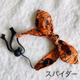 ウィズワン ハロウィン カチューシャ チョーカー リボン アクセサリー イベント ネックレス ハンドメイド 手作り 犬 猫 男の子 女の子 おしゃれ with WaN
