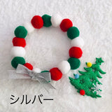 ウィズワン クリスマス ボンボンチョーカー サンタクロース ハンドメイドイベント 男の子 女の子 おしゃれ with WaN