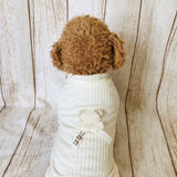 ウィズワン お名前入り Tシャツ うちの子  愛犬のお名前入り くま テディベア 犬服 男の子 女の子 おしゃれ with WaN