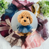 ウィズワン 愛犬のお名前入り うちの子 スタイ つけ襟 アクセサリー ハンドメイド 手作り 犬 猫 男の子 女の子 おしゃれ with WaN