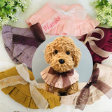 ウィズワン 愛犬のお名前入り うちの子 スタイ つけ襟 アクセサリー ハンドメイド 手作り 犬 猫 男の子 女の子 おしゃれ with WaN