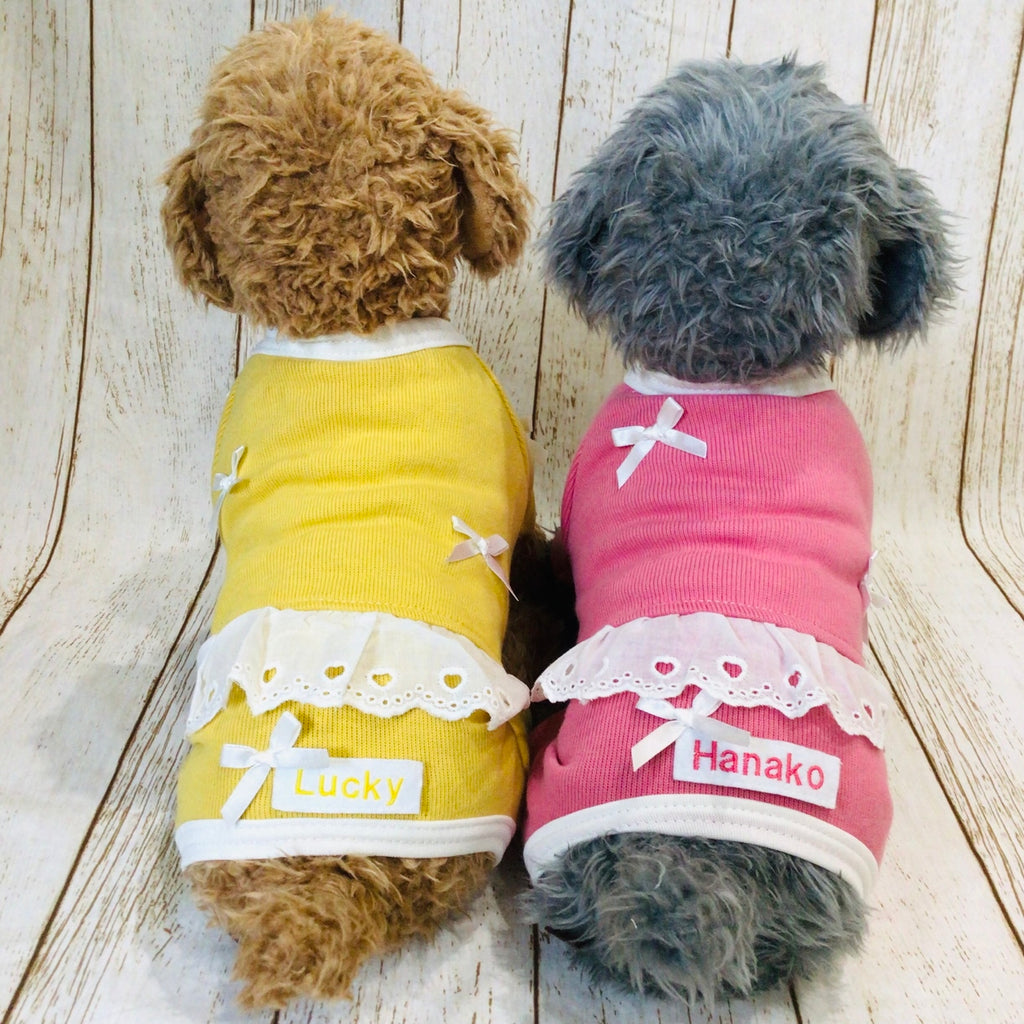 ウィズワン うちの子 名前入り ロンパース つなぎ カバーオール ハンドメイド 犬 猫 男の子 女の子 おしゃれ with WaN