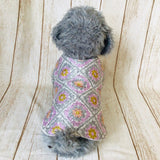 ウィズワン パジャマ 着る毛布 ベスト リバーシブル らくらく 簡単 ハンドメイド 秋冬 犬服 男の子 女の子 おしゃれ with WaN