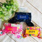 ウィズワン お名前入り ネッククーラー うちの子 和風 バンダナ ハンドメイド 愛犬のお名前入り 犬 猫 クール 熱中症対策 男の子 女の子 おしゃれ with WaN