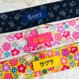 ウィズワン お名前入り ネッククーラー うちの子 和風 バンダナ ハンドメイド 愛犬のお名前入り 犬 猫 クール 熱中症対策 男の子 女の子 おしゃれ with WaN